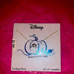 Disney Cinderella carriage necklace